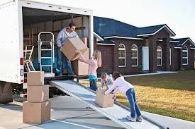Carga de cajas y muebles